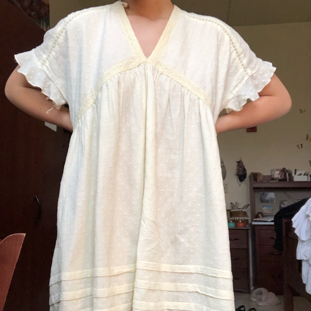 Urban Outfitters Off-White Sundress
